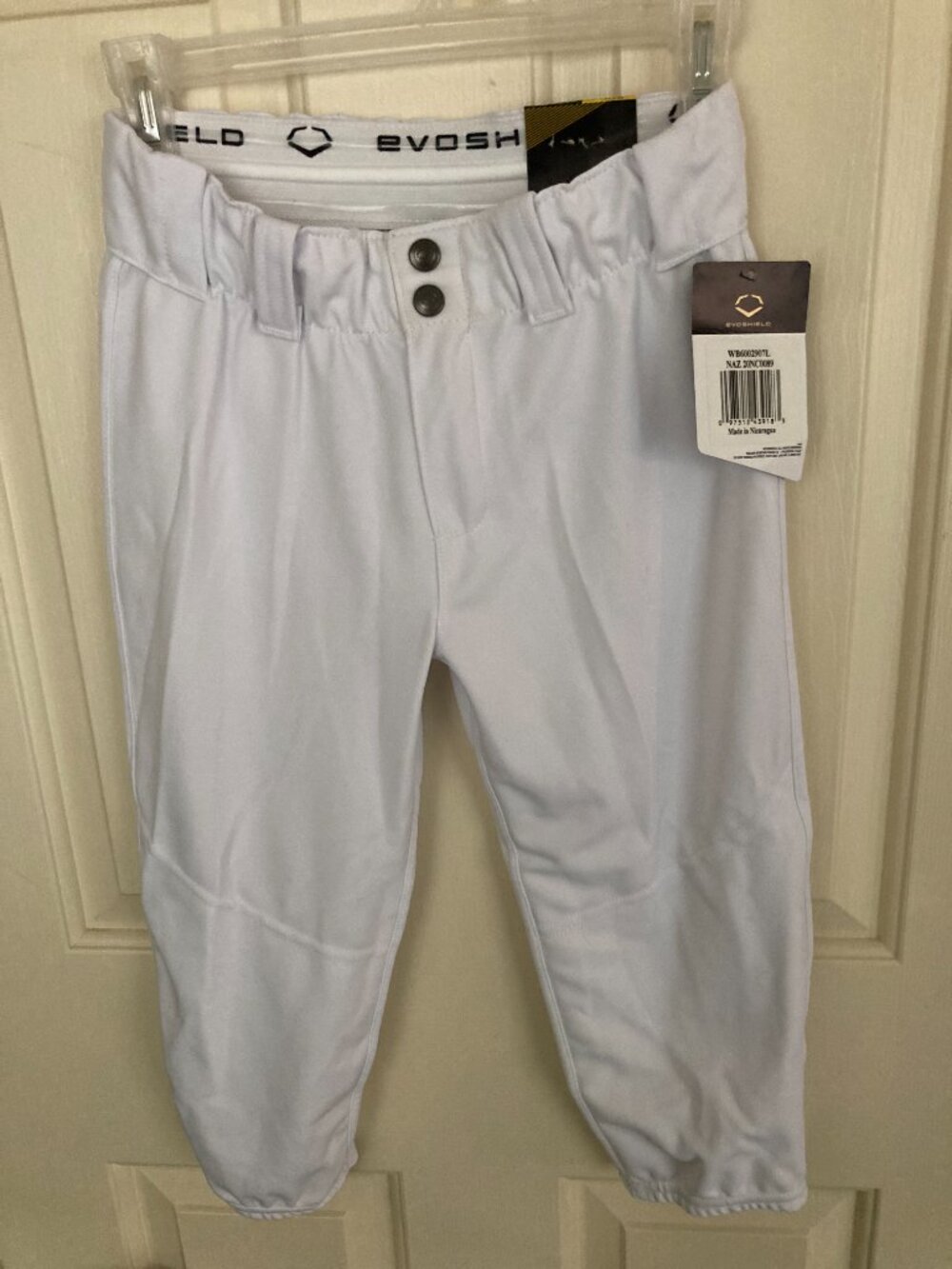 EVOSHIELD  GIRLS BASEBALL/SOFTBALL PANTS LARGE